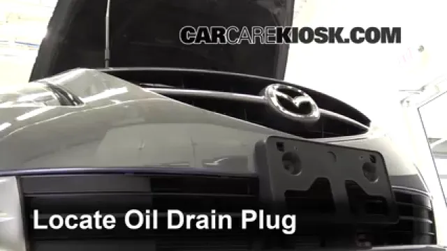 2010 Mazda 6 S 3.7L V6 Huile Changer l'huile et le filtre à huile